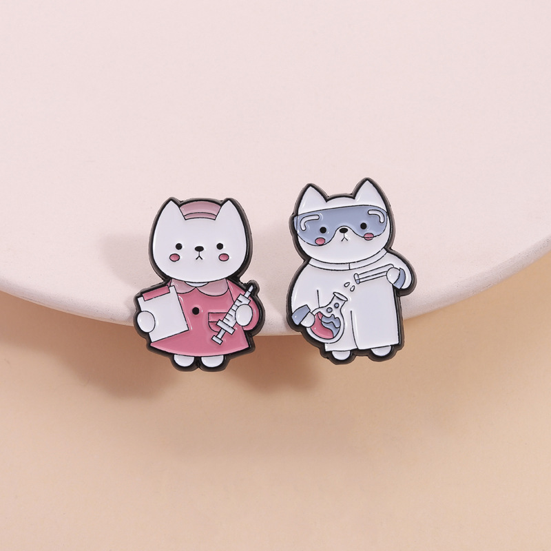 2pcs Cute Cartoon Medical Cat  - огляд і ціна Medical Lab Gifts