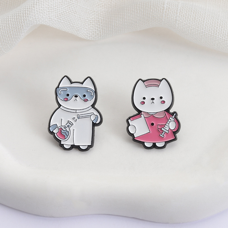 2pcs Cute Cartoon Medical Cat  - огляд і ціна Medical Lab Gifts