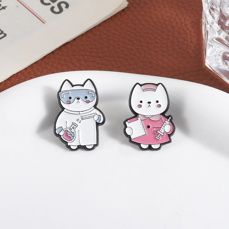 2pcs Cute Cartoon Medical Cat  - огляд і ціна Medical Lab Gifts