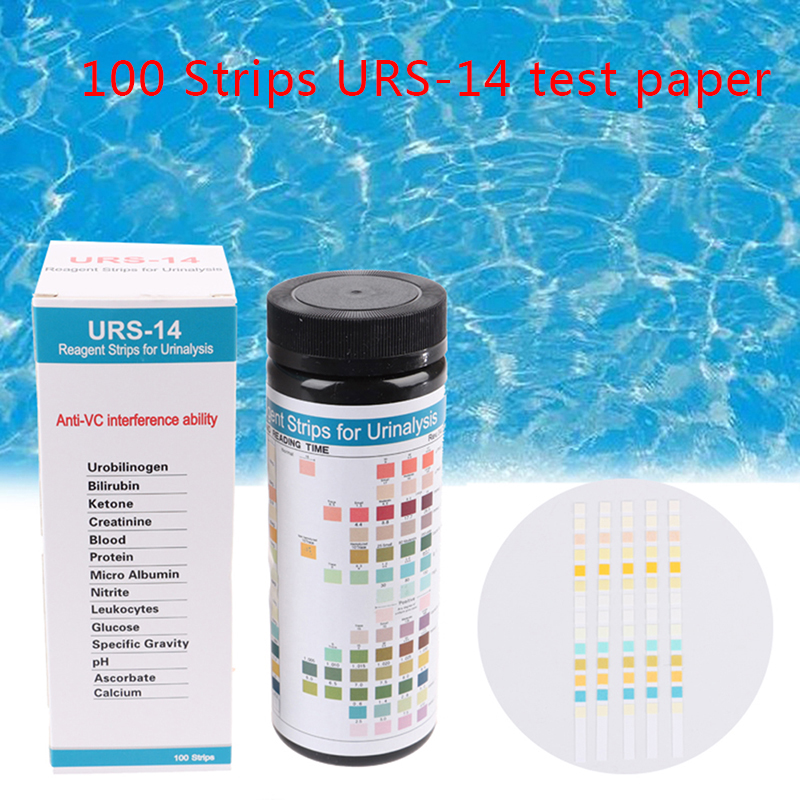 URS-14 100strips Urinalysis Re - огляд і ціна Urinalysis Reagent Strip