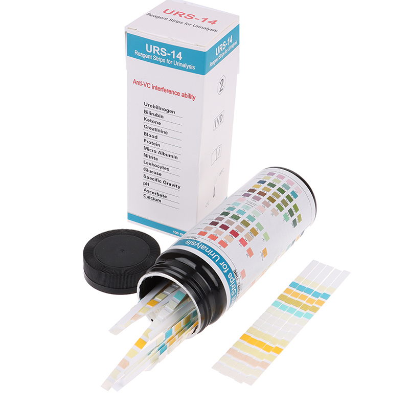 URS-14 100strips Urinalysis Re - огляд і ціна Urinalysis Reagent Strip