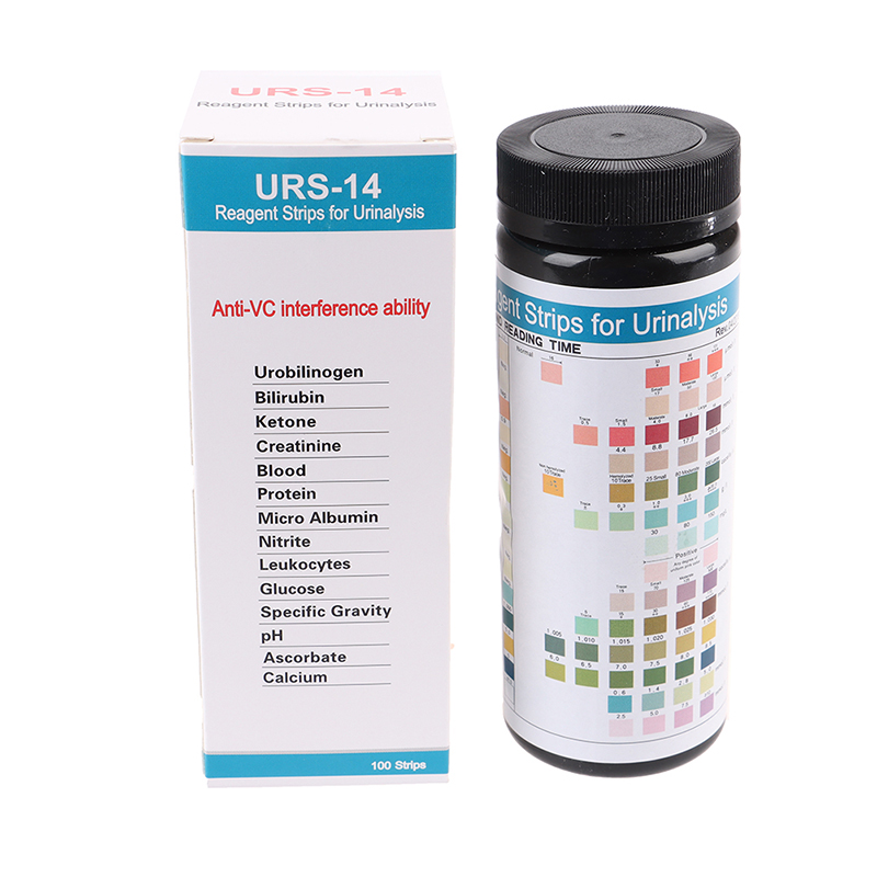 URS-14 100strips Urinalysis Re - огляд і ціна Urinalysis Reagent Strip