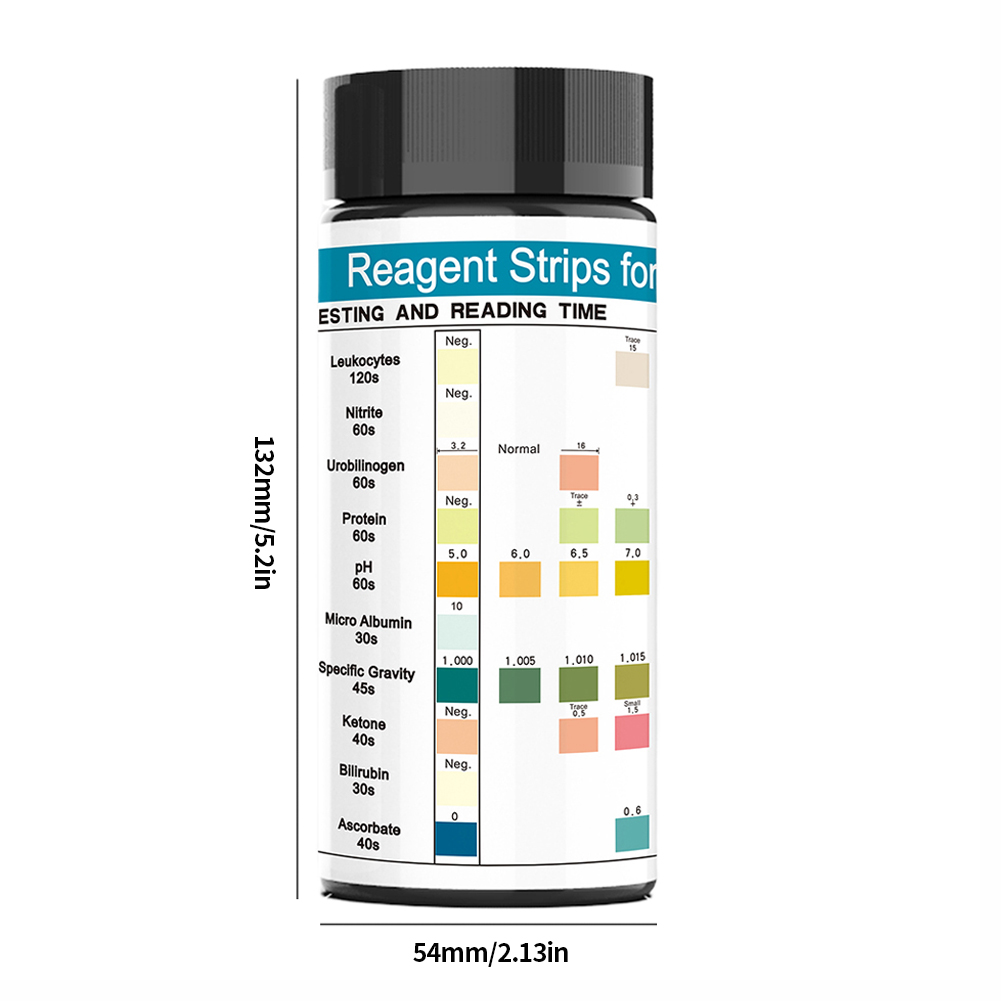 100 Strips Urine Test Strip 10 - огляд і ціна Urinalysis Reagent Strip