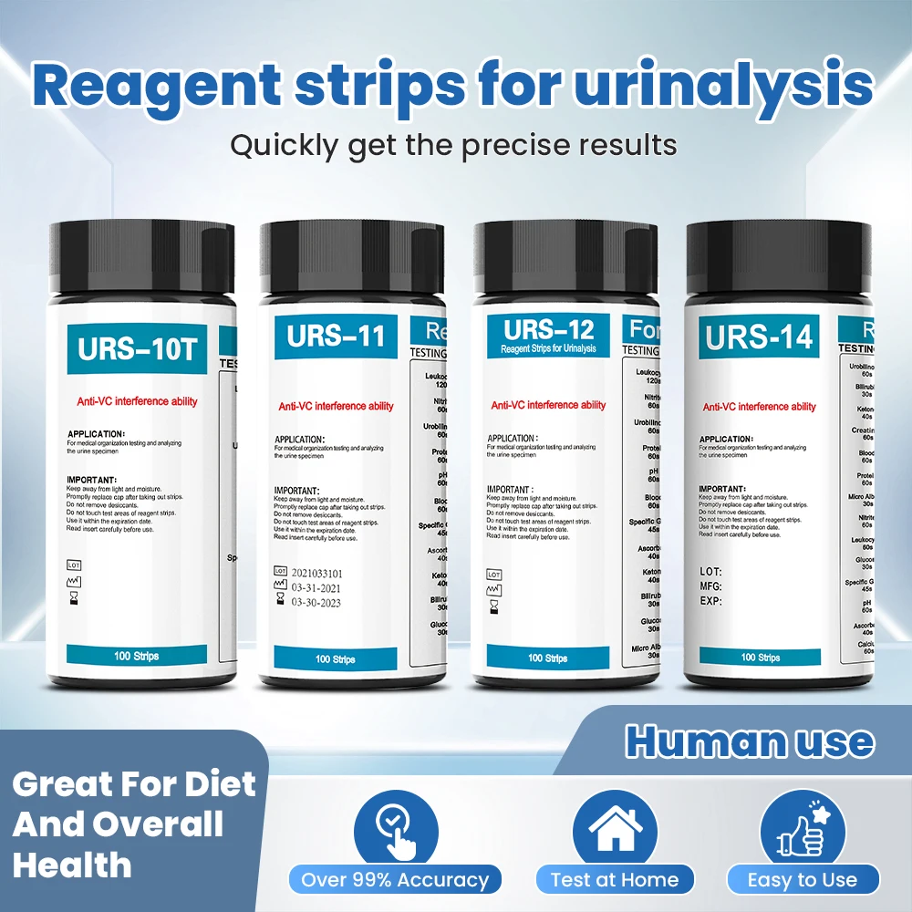 Veterinary Human 10/11/12/14 P - огляд і ціна Urinalysis Reagent Strip